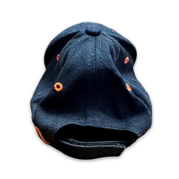 47 Detroit Tigers MLB Baseball Logo Cap Strap Back Adjustable Blue/Orange M OS - Picture 3 of 7